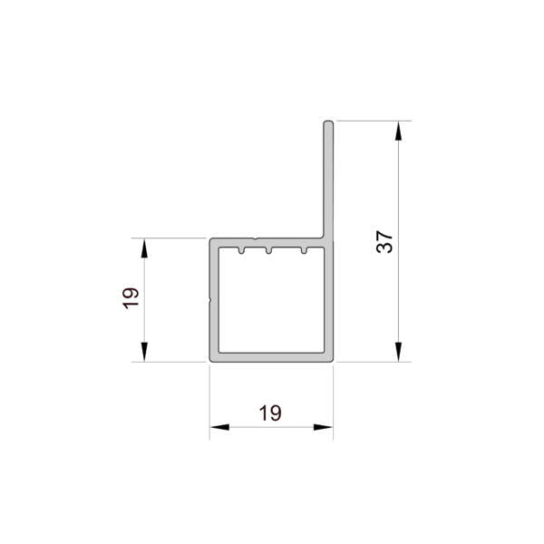 Hoofdprofiel voor frame MRO